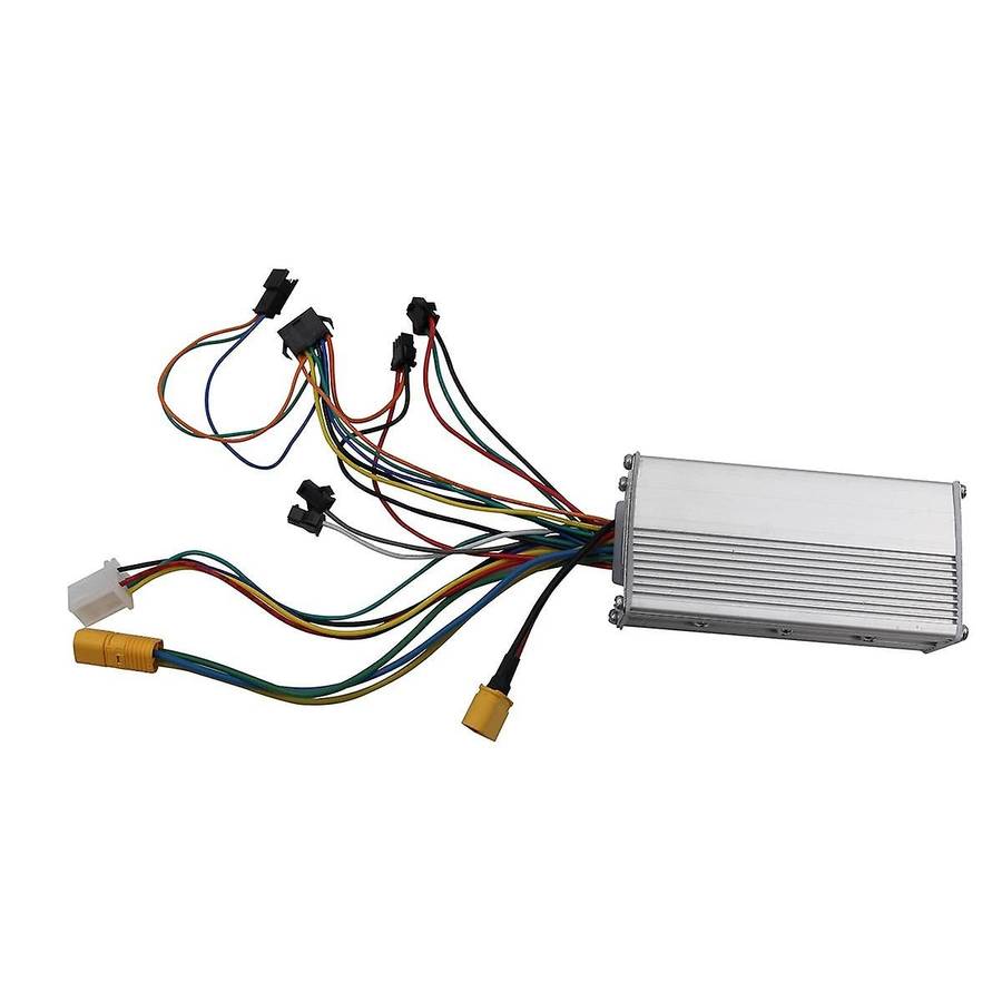 QS-S4 Thumb Throttle LCD Display 36V-60V 6PIN+48V 800W Dual Drive Controller for Zero 8 9 10 8X 10X