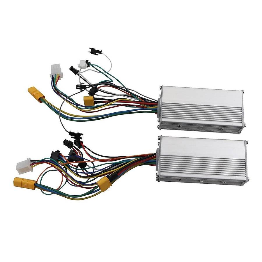 QS-S4 Thumb Throttle LCD Display 36V-60V 6PIN+48V 800W Dual Drive Controller for Zero 8 9 10 8X 10X