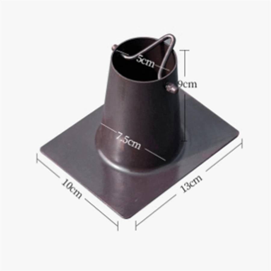 Rain Chain Gutter High-Quality Arched Rain Chain Gutter Adapter for Rainwater Pipe Outlet