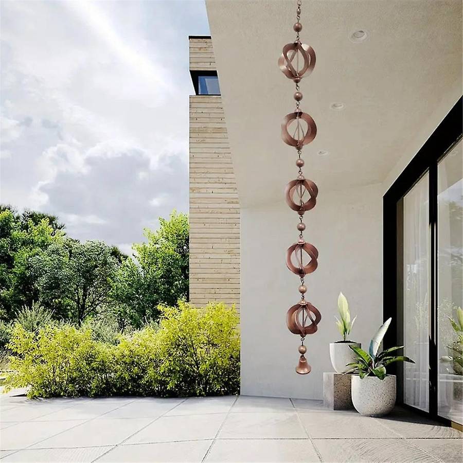 Rain Chains, Roof Gutter Downspout/spout Channel, Rainwater Water Catcher/diverter, Metal