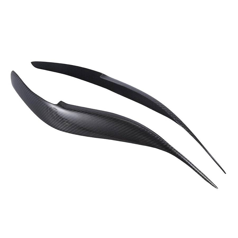 Real Carbon Fiber Car Headlight Eyelids Eyebrow Cover for RX300 2002-2003