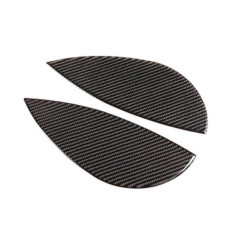 Real Carbon Fiber Dashboard Both Sides Panel Trim Sticker Decoration for 3 Series E90 2005-2012