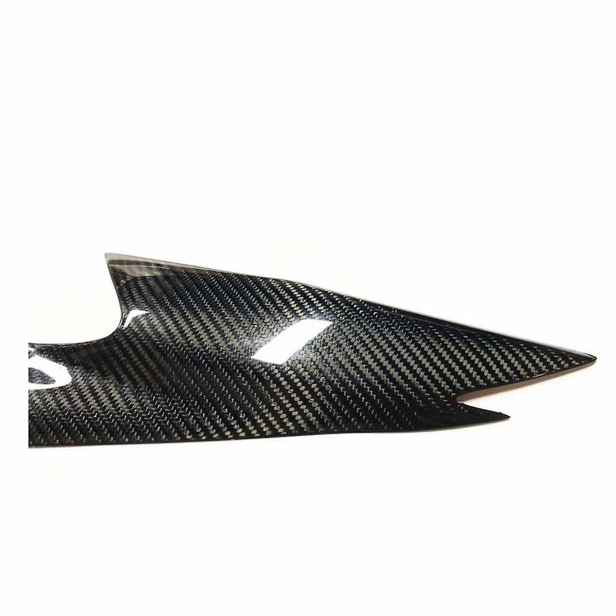 Real Carbon Fiber Eyelids Eyebrows Lids Headlight Trim Cover for Altima 2016-2018