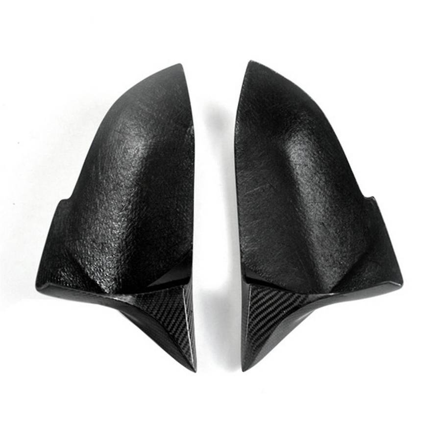 Real Carbon Fiber Side Rear View Mirror Cover Trim Side Wing Mirror Caps for 1 2 3 4 Series F20 F30
