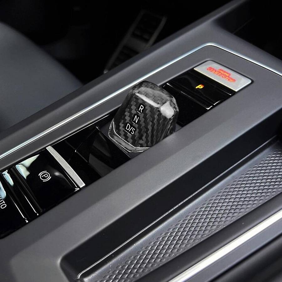 Real Carbon Fiber Sticker Car Gear Shift Knob Cover for Golf 8 Mk8 2021-2023