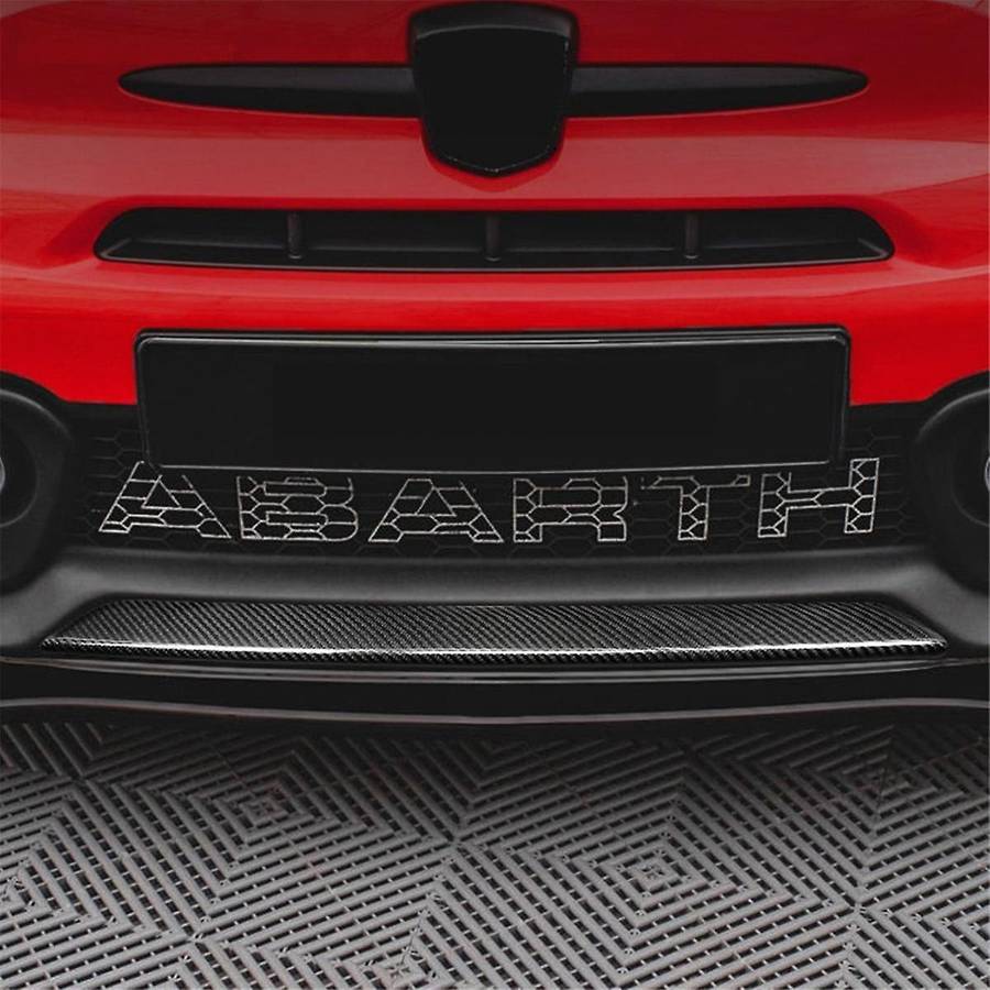 Real Hard Carbon Fiber Car Front Bumper Decorarion for 595 2017-2023 Car Accessories