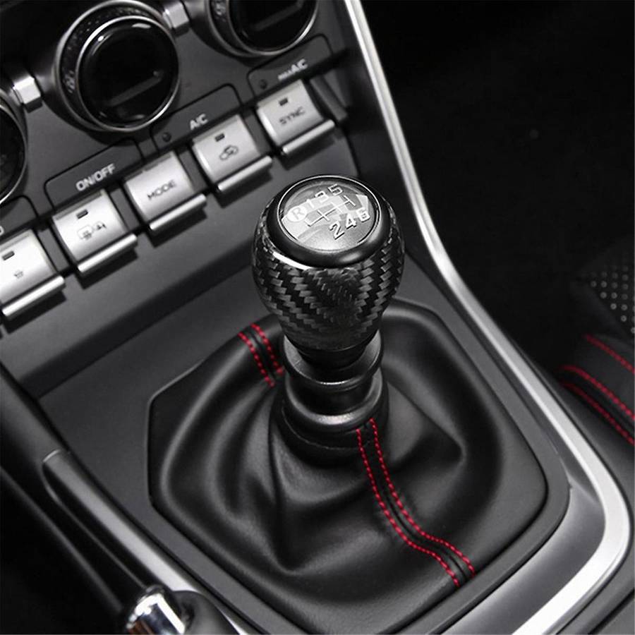 Real Hard Carbon Fiber Sticker for BRZ GR86 2023 Car Gear Shift Cover Interior Trim Accessories(B)
