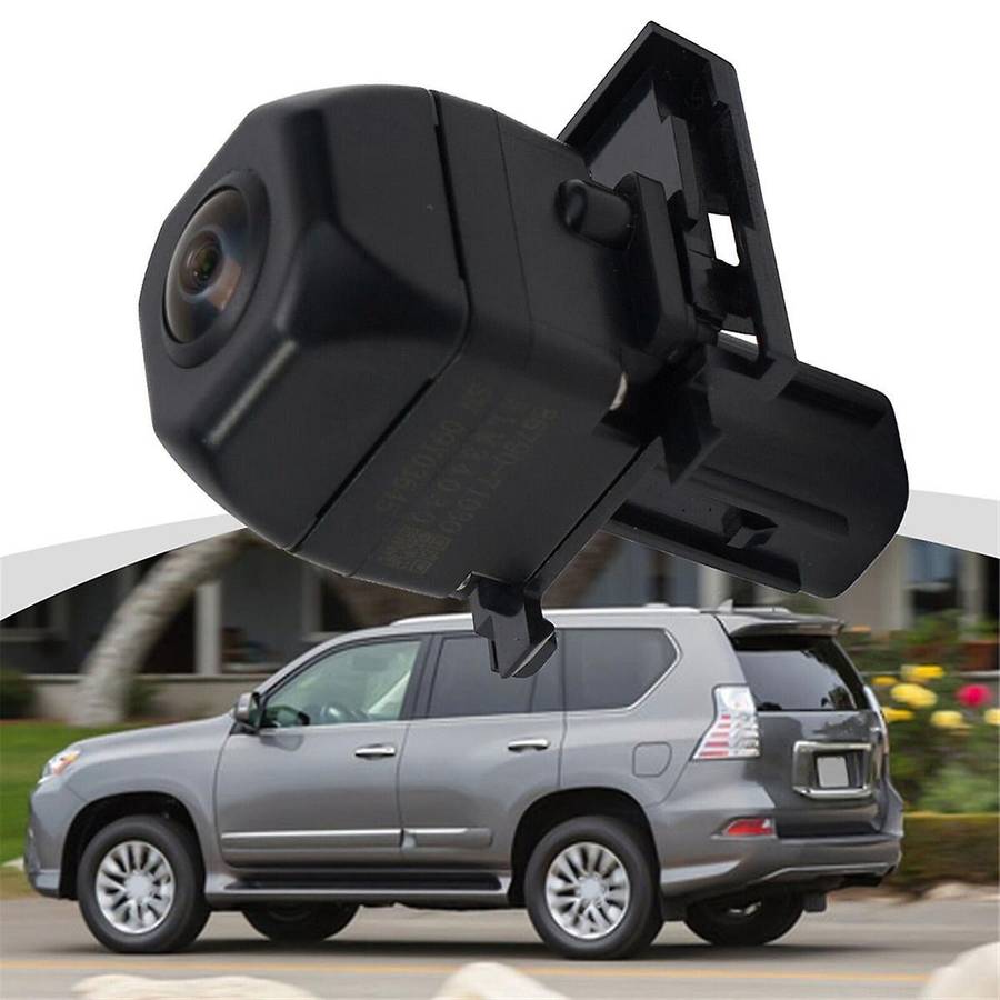 Rear Backup Camera Rear View Camera Black 86790-60120 for GX 460 2010 - 2013