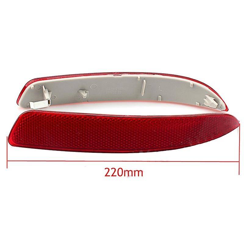 Rear Bumper Reflector Fog Warning Light Brake Light Tail Lamp Stop Light for X5 E70 63217158949 Left