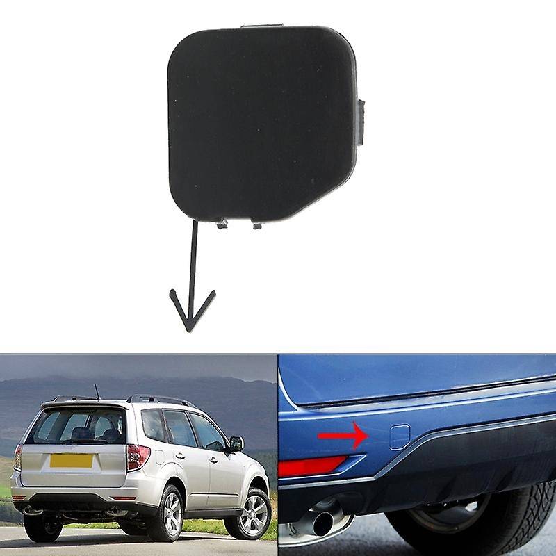 Rear Bumper Towing Hook Cover Cap Tow Hook Trim Garnish Shell Lid for Subaru Forester Sh 2009-2013
