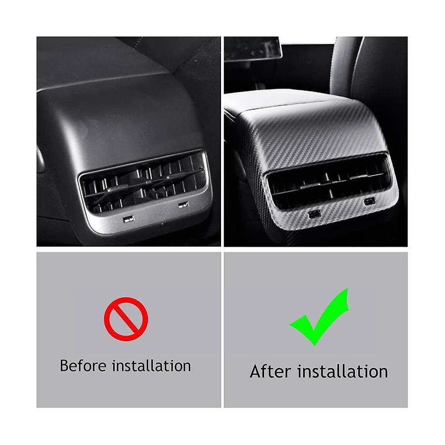 Rear Exhaust Vent Cover Car Interior for /y