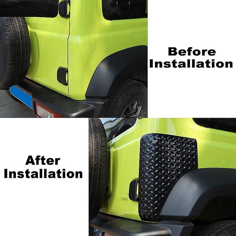 Rear Mudguard Body Armor Rear Corner Guards Side Wrap Cover for Jimny 2019 2020 Accessories