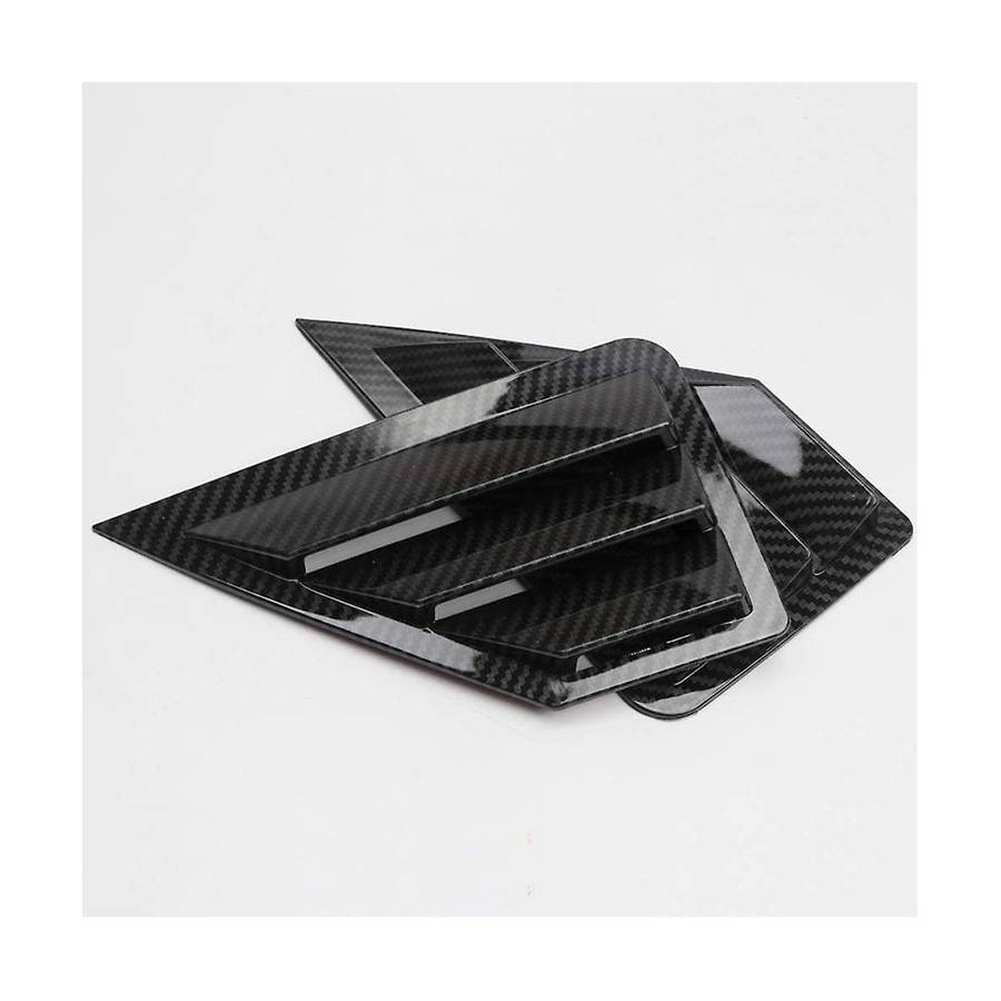 Rear Side Louvers Rear Window Side Vent Triangular Louvers Automobile for 2016-2020