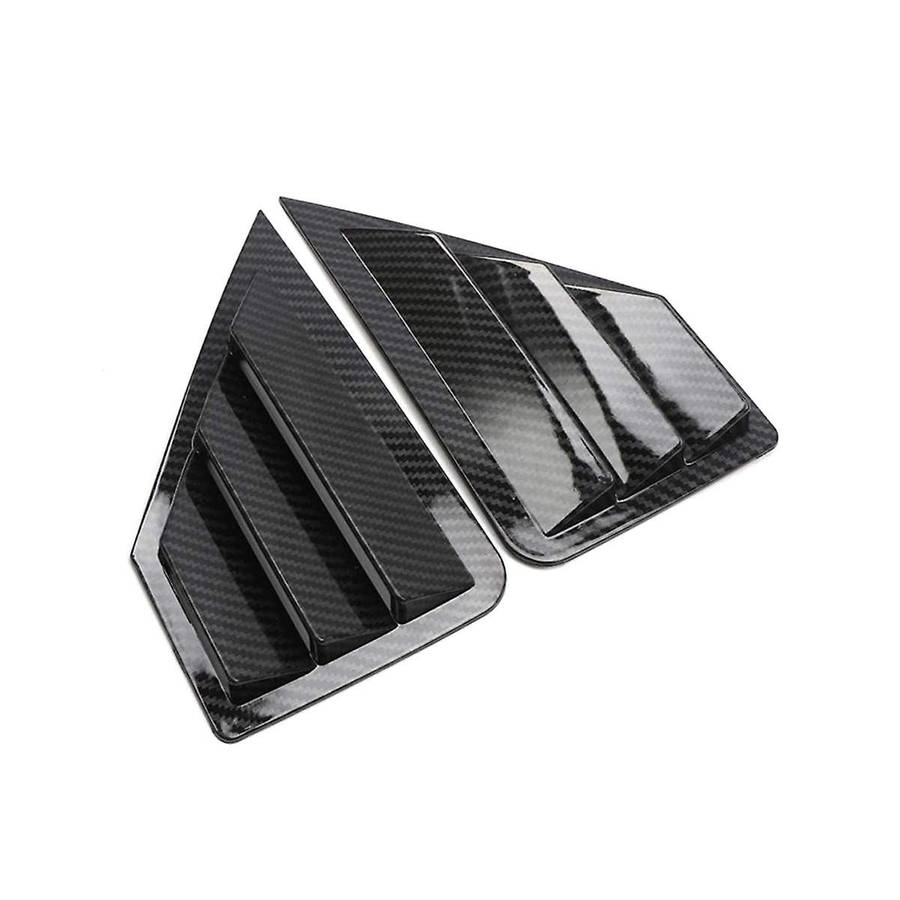 Rear Side Louvers Rear Window Side Vent Triangular Louvers Automobile for 2016-2020