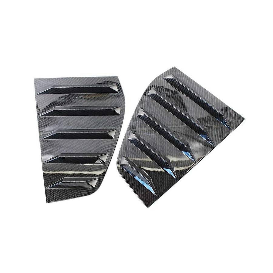 Rear Side Glass Louver Rear Triangle Window Cheek Decoration Sticker for Golf Golf/r Mk6 2010-2014