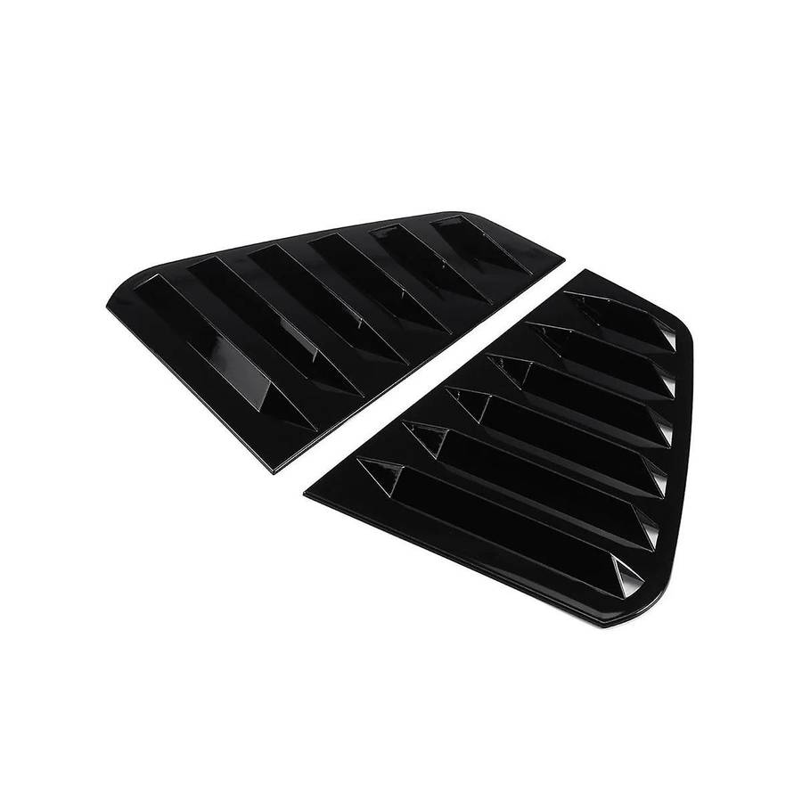 Rear Side Glass Louver Rear Triangle Window Cheek Decorative Sticker Car for Golf GOLF/R MK6 2010-2