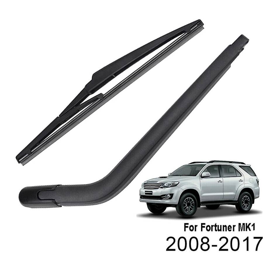 Rear Windshield Wiper Arm Blade Set Compatible Toyota Compatibletuner 2008-2017