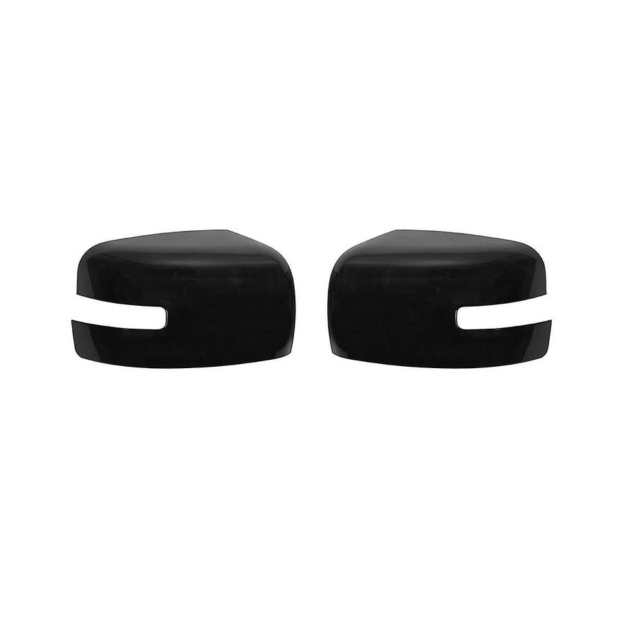 Rearview Mirror Cover Side Mirror Cover Frame Trim Sticker for 2016-2023 Accessories - Abs Black