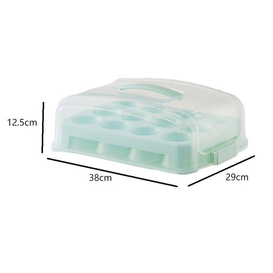 Rectangular Bread Box with Handle Translucent Cake Container Packaging Box Storage Case for Dry Foo