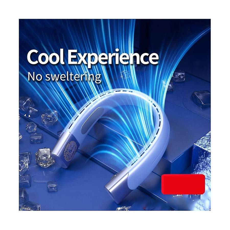 Refrigeration Leafless Hanging Neck Fan Usb Portable Hanging Neck Fan Lazy Hanging Neck Small Fan