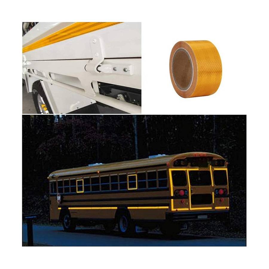 Reflective Tape, 20mx5cm Reflector Tape Waterproof Outdoor, Self-adhesive Safety Tape for Car Truck