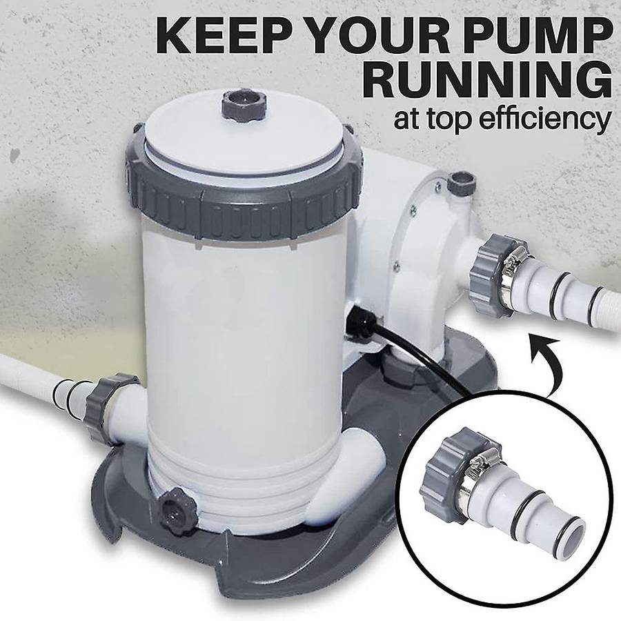 Replace Hose Adapter a W/Collar for Threaded Connection Pumps for Plunger Valve Pool Drain Swimming