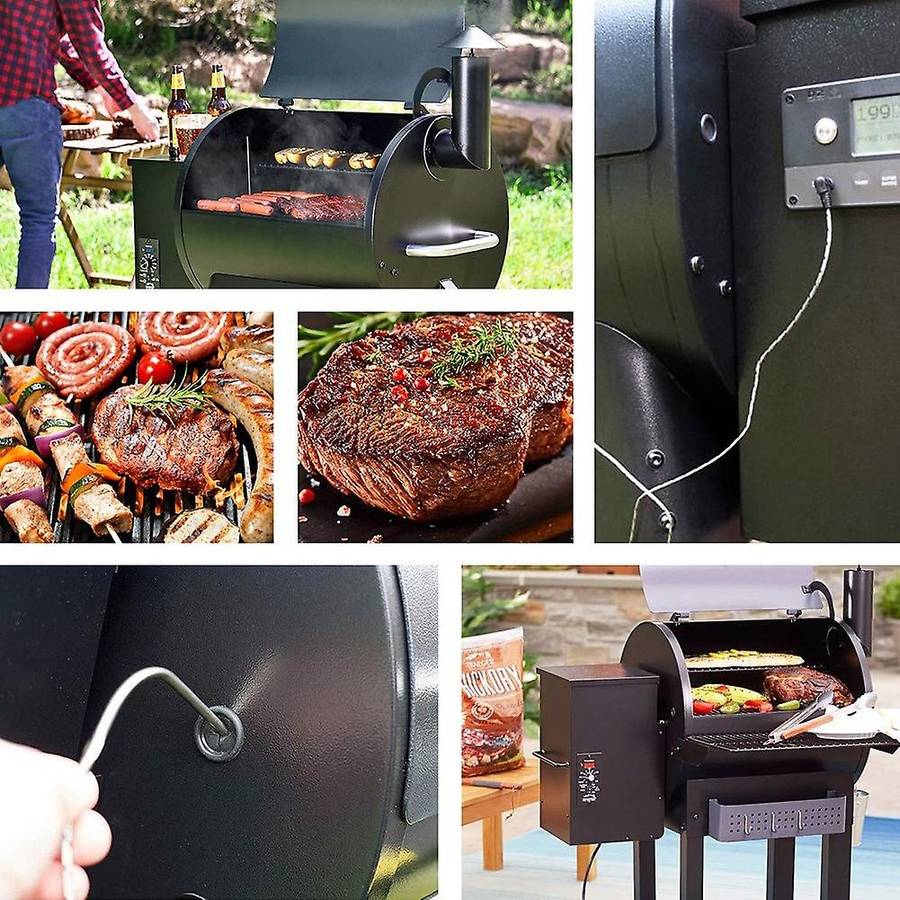 Replacement Meat Probe Grommet Parts Compatible for Wood Pellet Grills 2 Pack