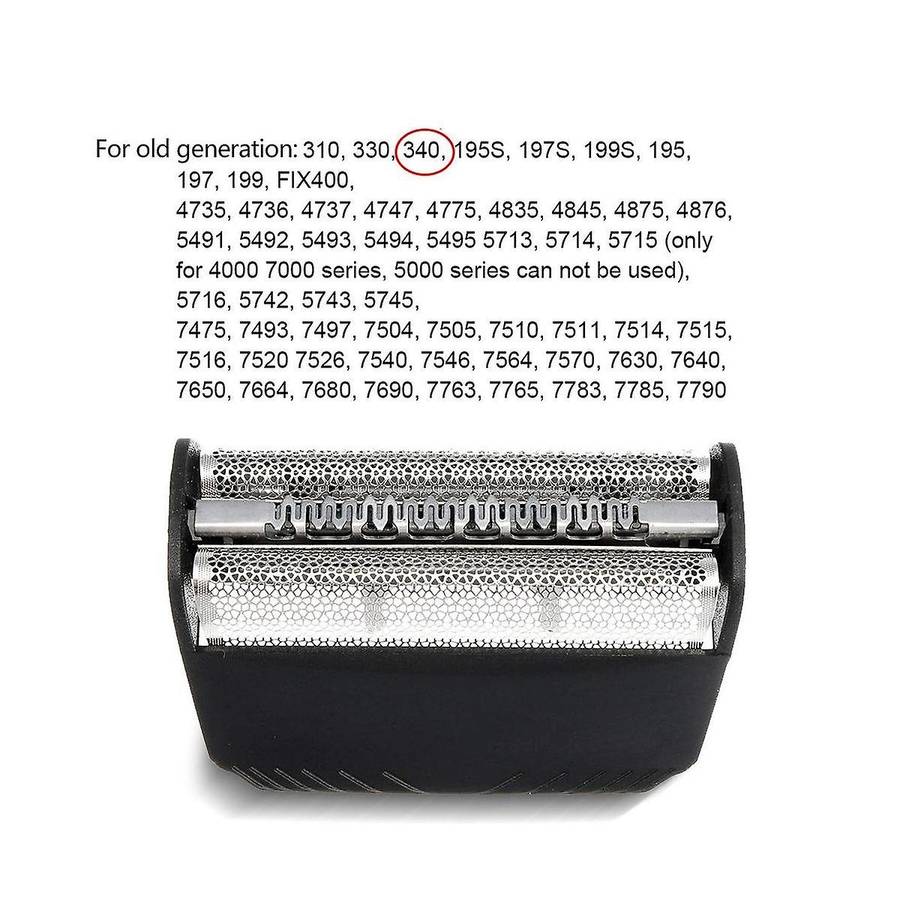 Replacement Shaver Foil Cutter Blade 30b for 330 199 197s-1 195s-1 4845 4745 5743 7516 7475 7493 77