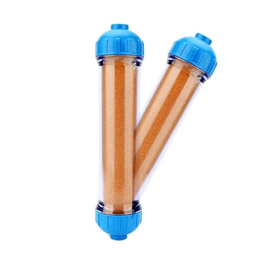 Replacement Water Filter Refillable T33 Housing DIY Fill Water Filter with Ion Exchange Resin Transp