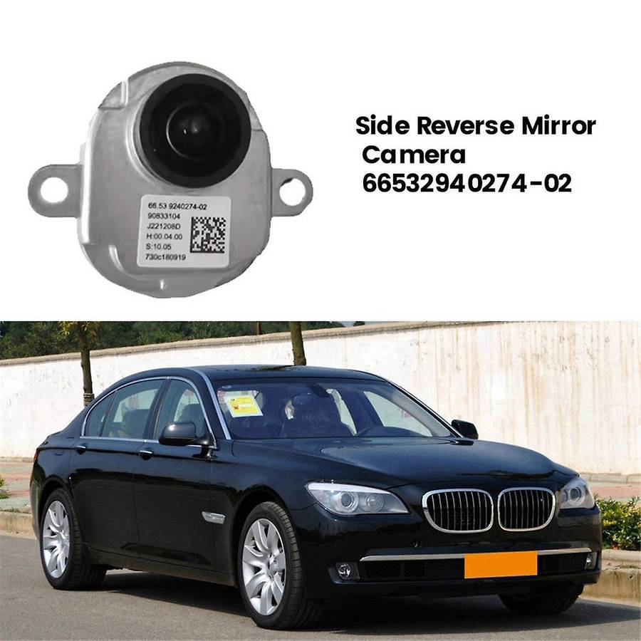 Right Side View Camera 66532940274-02 for X5 E70 X6 E71 F01 F02 F06 F07 F10 F11 F12 2010-2019 Rever