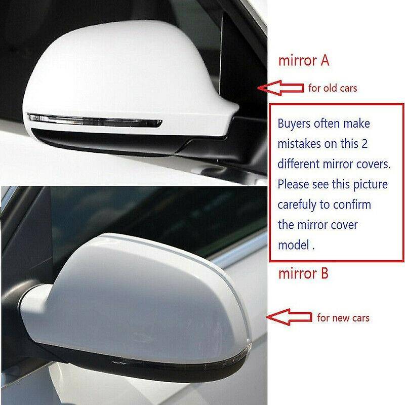 Right Side Wing Mirror Cover Cap Trim for  A3 A4 B8 S4 A5 S5 8T Q3 Gloss Black 8F0857528B