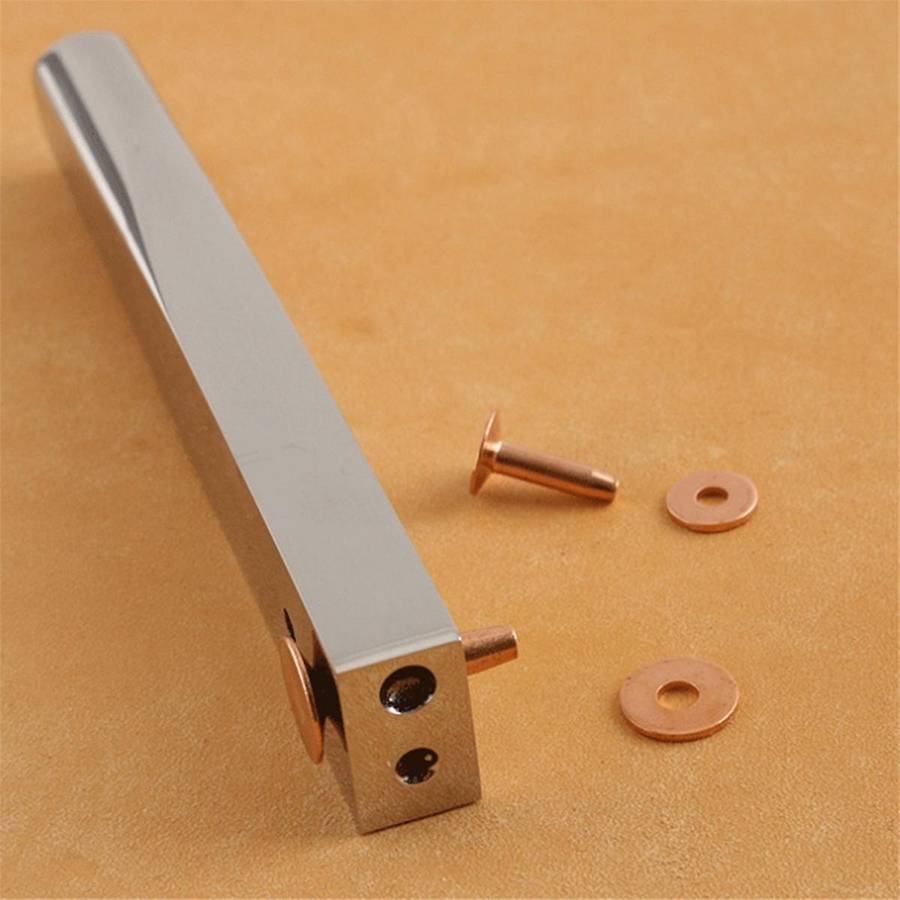 Rivet Installation Tool Hand Diy Leather Tool Leather Installation Rod Nailing Tool Made Of Stainle
