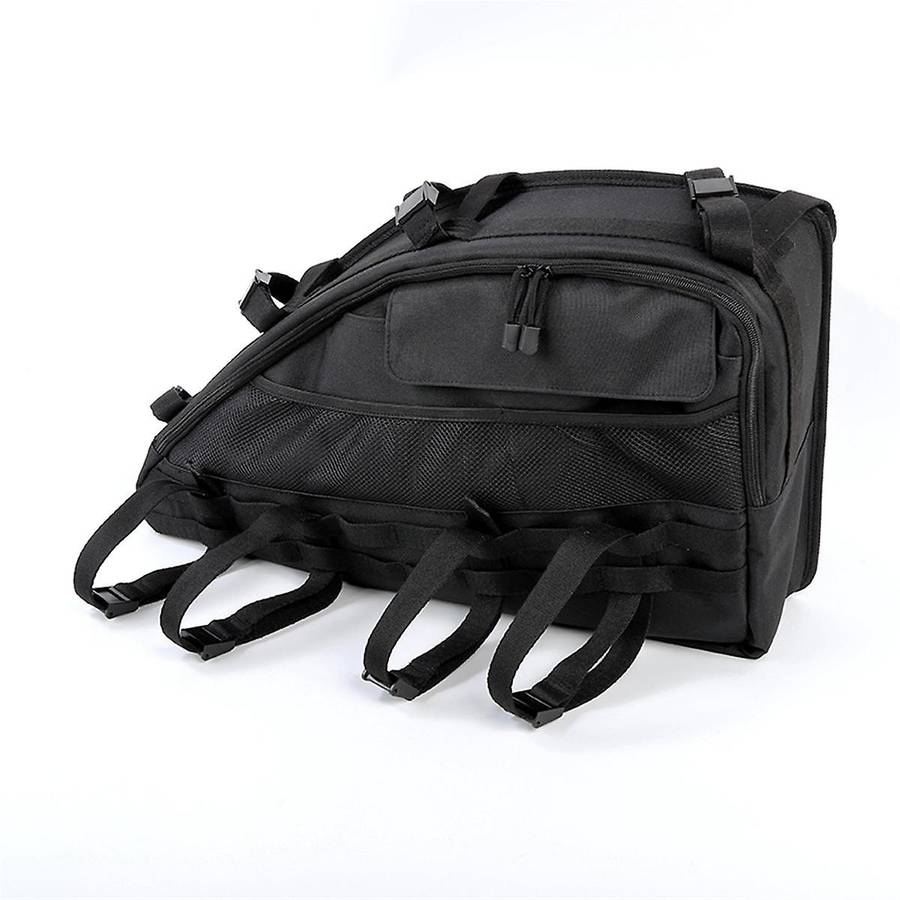 Roll Bar Storage Bag for 2021-2024 4 Door Accessories Trunk Organizer Cargo Cage Saddlebag Tool Kit,