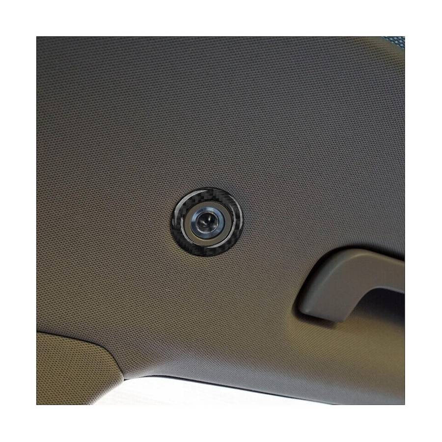 Roof Hook Panel Cover Trim Frame Sticker Decoration Carbon Fiber for Q5 2018-2023 Interior Accessor