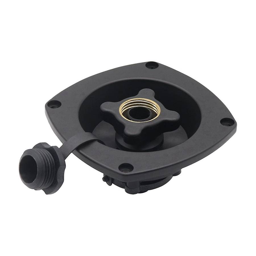 RV Water Port Check Valve Check Water Tank Port Rotating Water Filling Port with Cover RV Yacht Modi