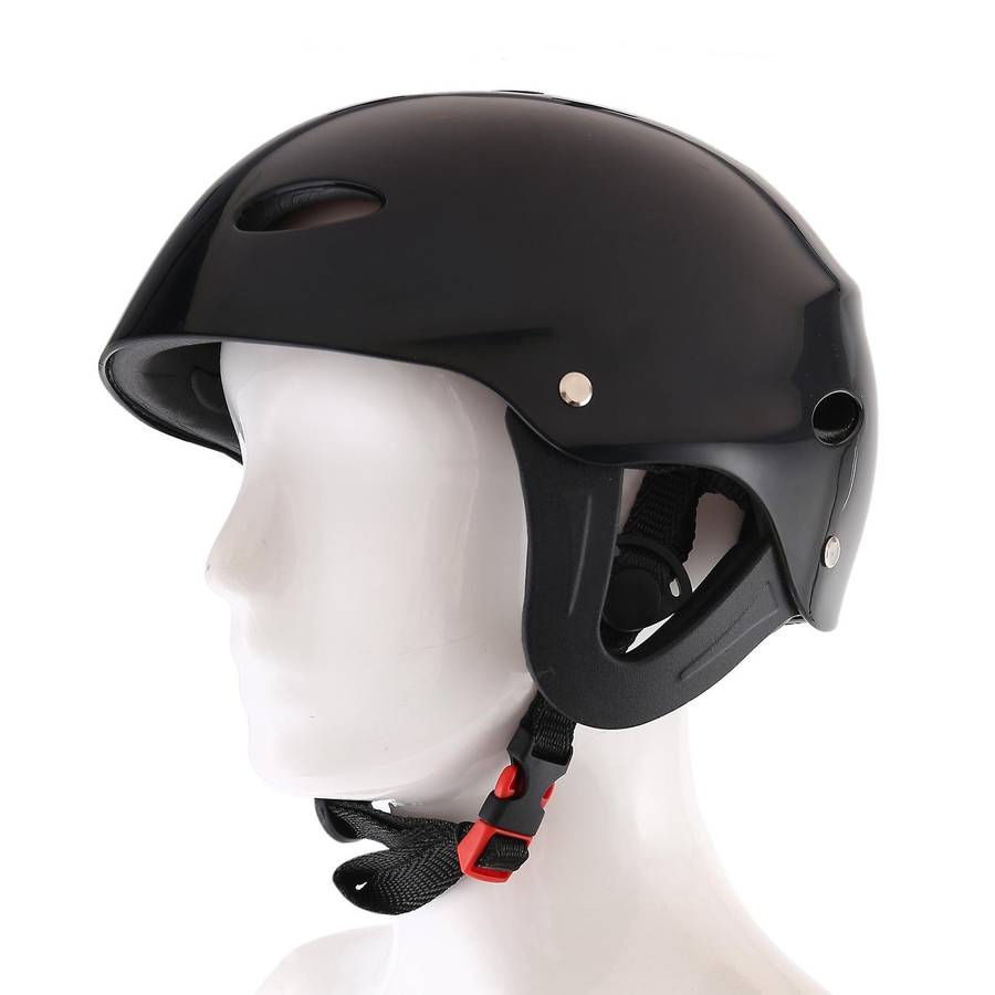 Safety Protector Helmet 11 Breathing Holes for Kayak Canoe Surf Paddleboard - Black