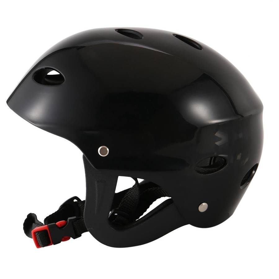 Safety Protector Helmet 11 Breathing Holes for Kayak Canoe Surf Paddleboard - Black