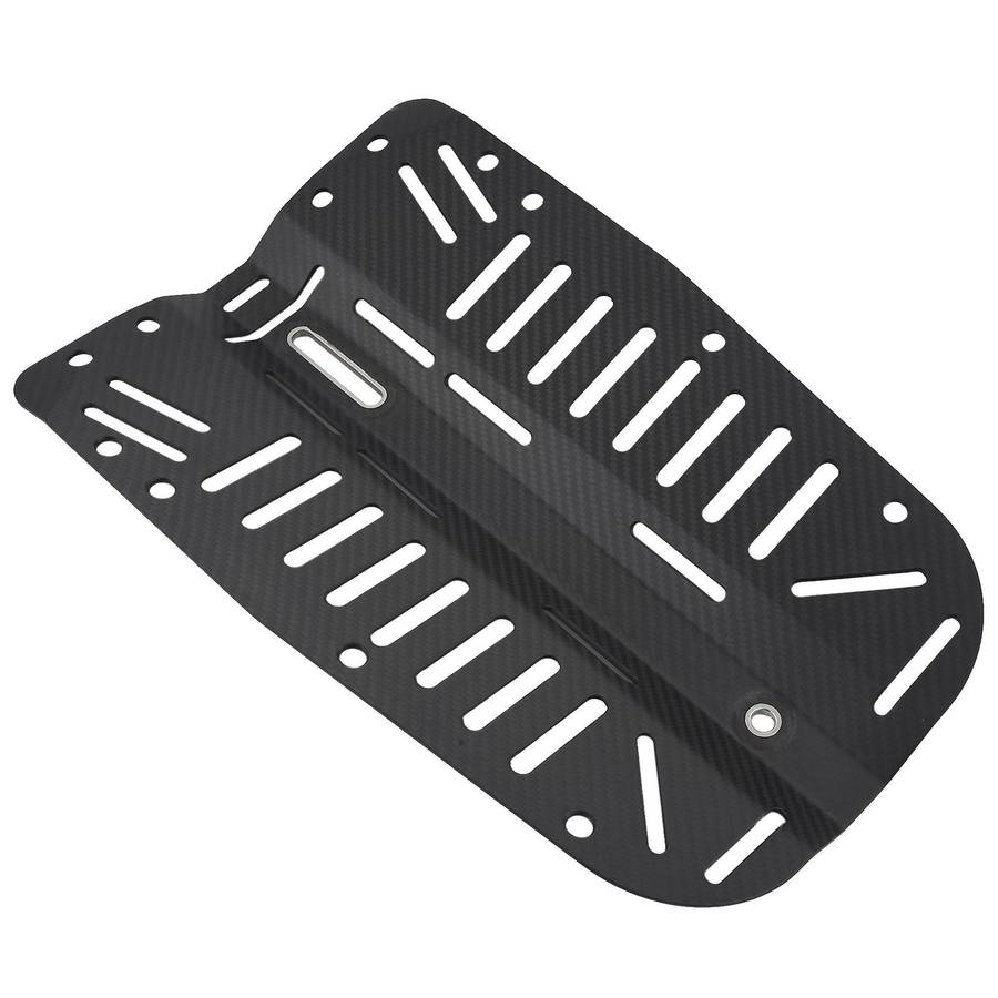 Scuba Diving Carbon Fiber Backplate Fit Donut 30Lbs Wing with Hole Center Dimension 28mm 11Inch