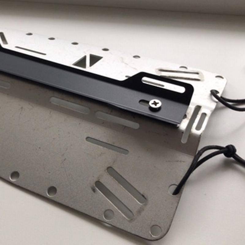 Scuba Diving Harness Backplate Single Tank Adapter Backplate Back Plate Support Bracket Diving Under