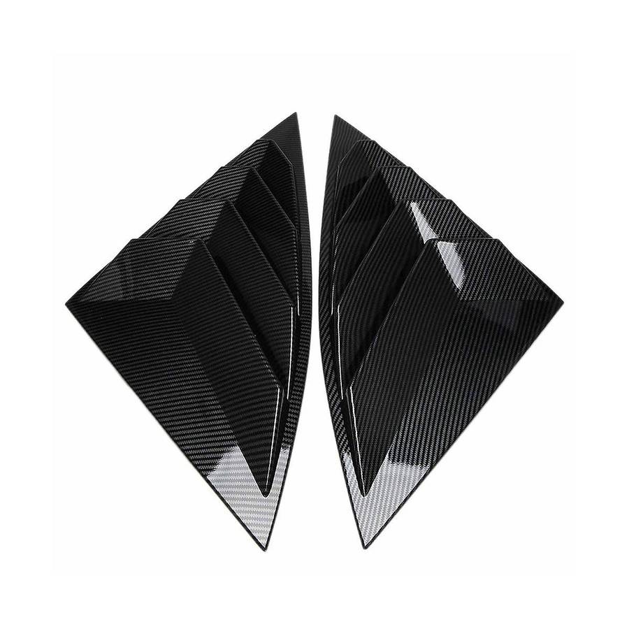 Side Blinds Rear Side Window Vent Blinds Rear Triangle Window Sticker for Nx4 2021-2022