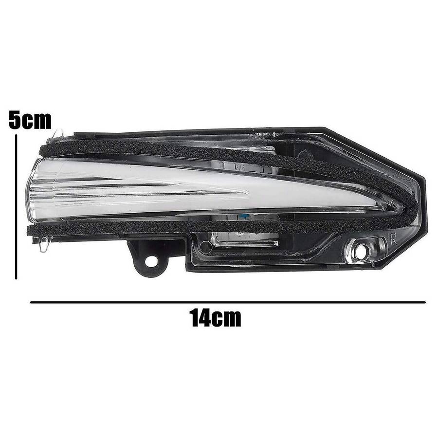 Side Rearview Mirror Light Dynamic LED Mirror Turn Signal Light for XA40 13-18 4Runner 2014-19 XU50