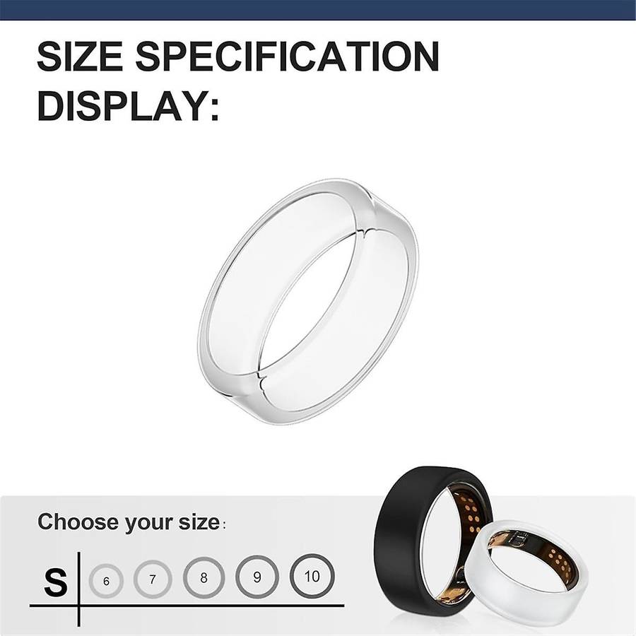 Silicone Ring Protector for Ring, 3 Pack Elastic Ring Cover for Ring Gen 3 for Working Out (S (6/7/