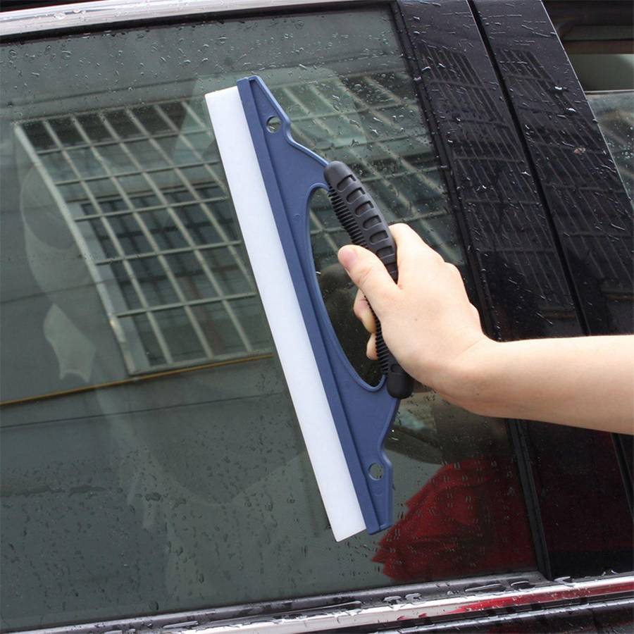 Silicone Squeegee Car Shower Drying Washing Body Windshield and Home Glass 30CM
