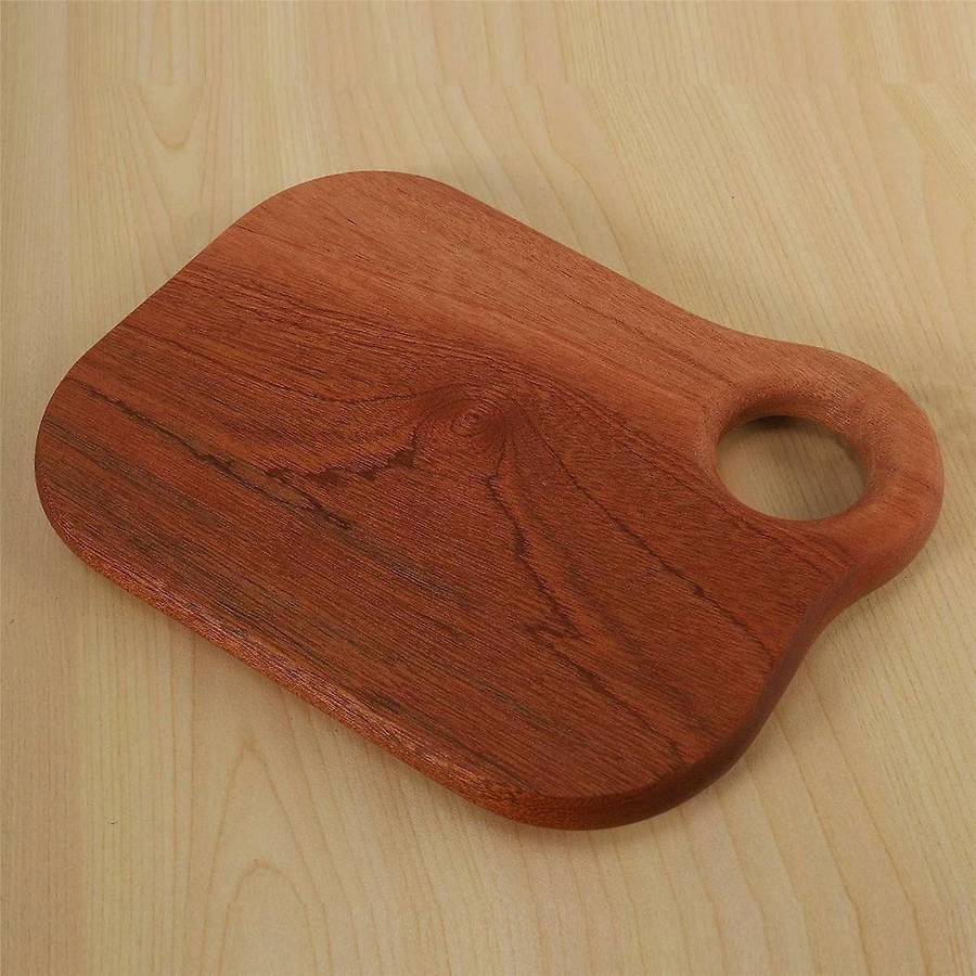 Simple Ebony Wood Cutting Board Kitchen Household Cutting Board Thickened Whole Wood Cutting Board B