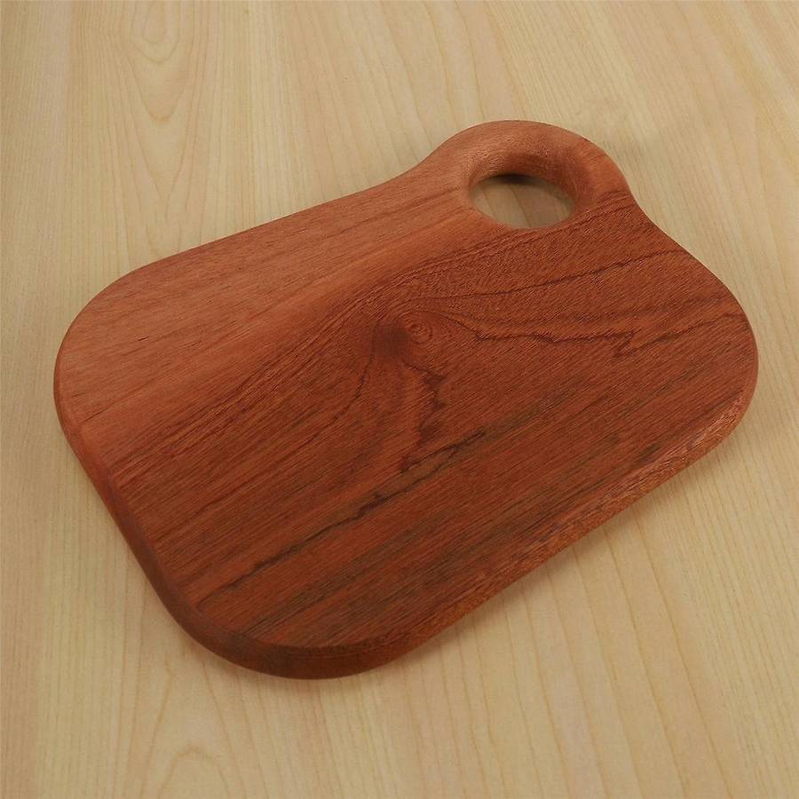 Simple Ebony Wood Cutting Board Kitchen Household Cutting Board Thickened Whole Wood Cutting Board B