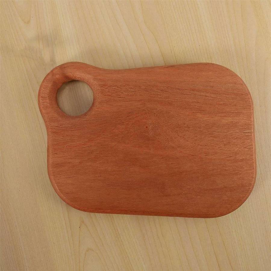 Simple Ebony Wood Cutting Board Kitchen Household Cutting Board Thickened Whole Wood Cutting Board B