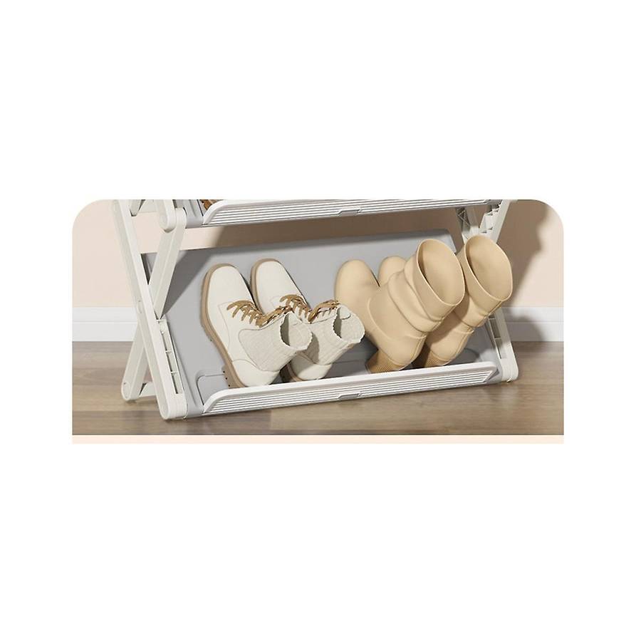 Simple Household Multi-layer Space-saving Storage Folding Shoe Rack Multifunctional Storage Shoe Box