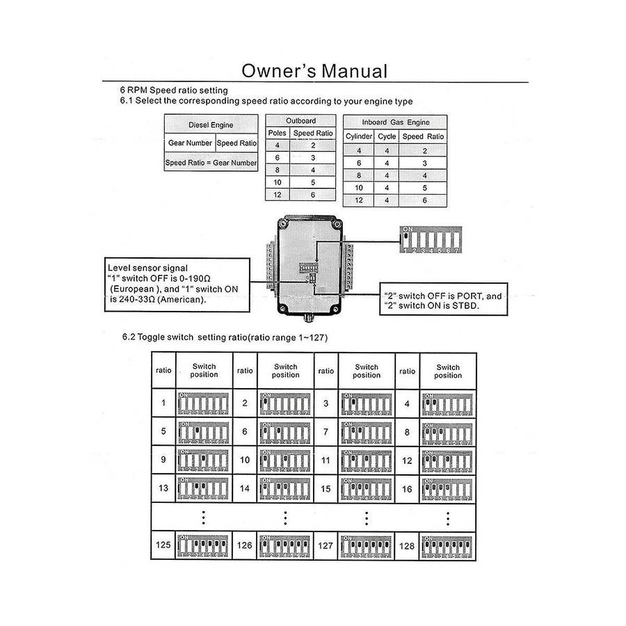 Single Channel Nmea2000/ N2k Converter 0-190ohms Up to 13 Sensor for Marine Boat Cx5106
