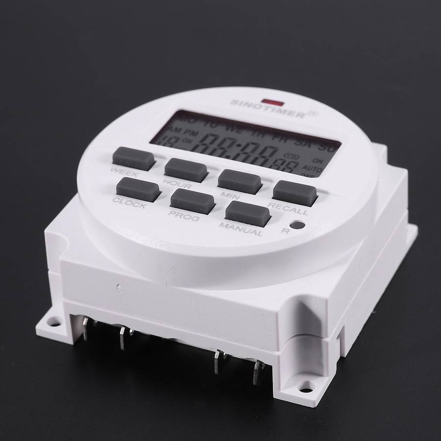 Sinotimer 220v Ac Digital 7 Day Weekly Programmable Timer Switch