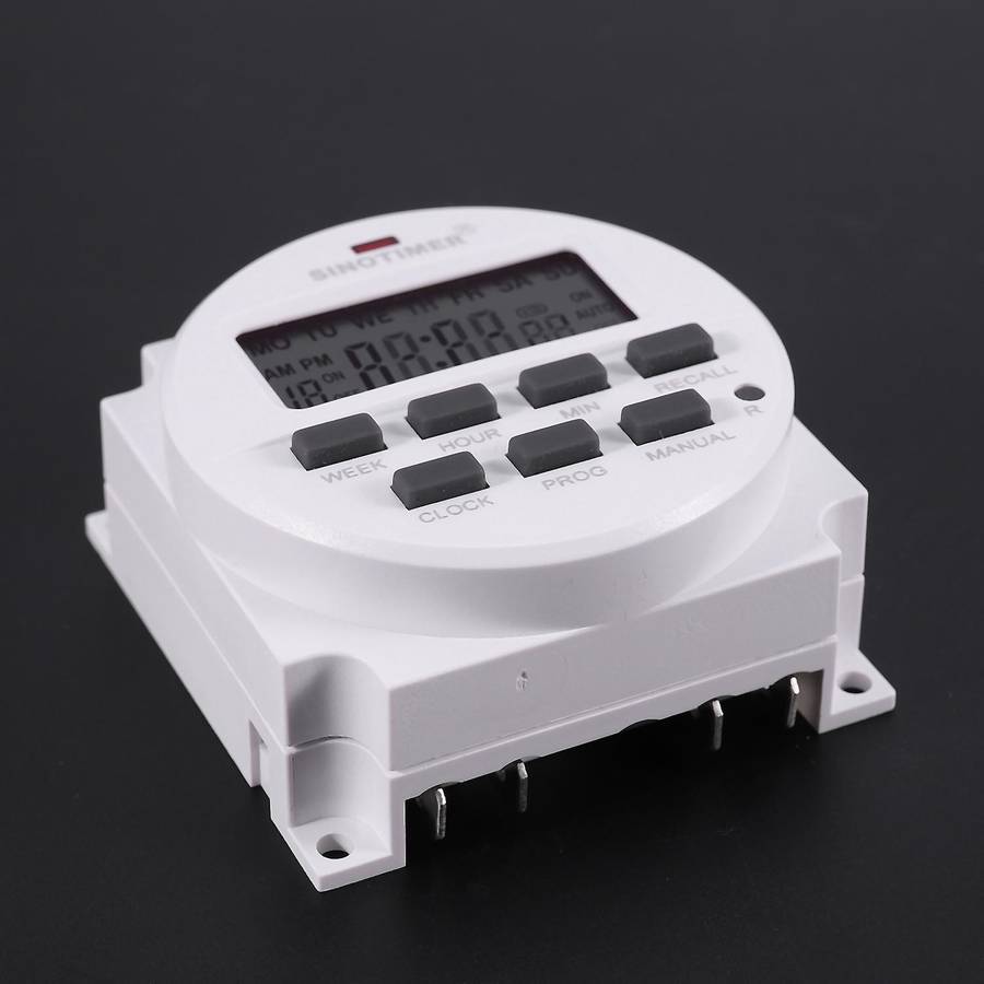 Sinotimer 220v Ac Digital 7 Day Weekly Programmable Timer Switch